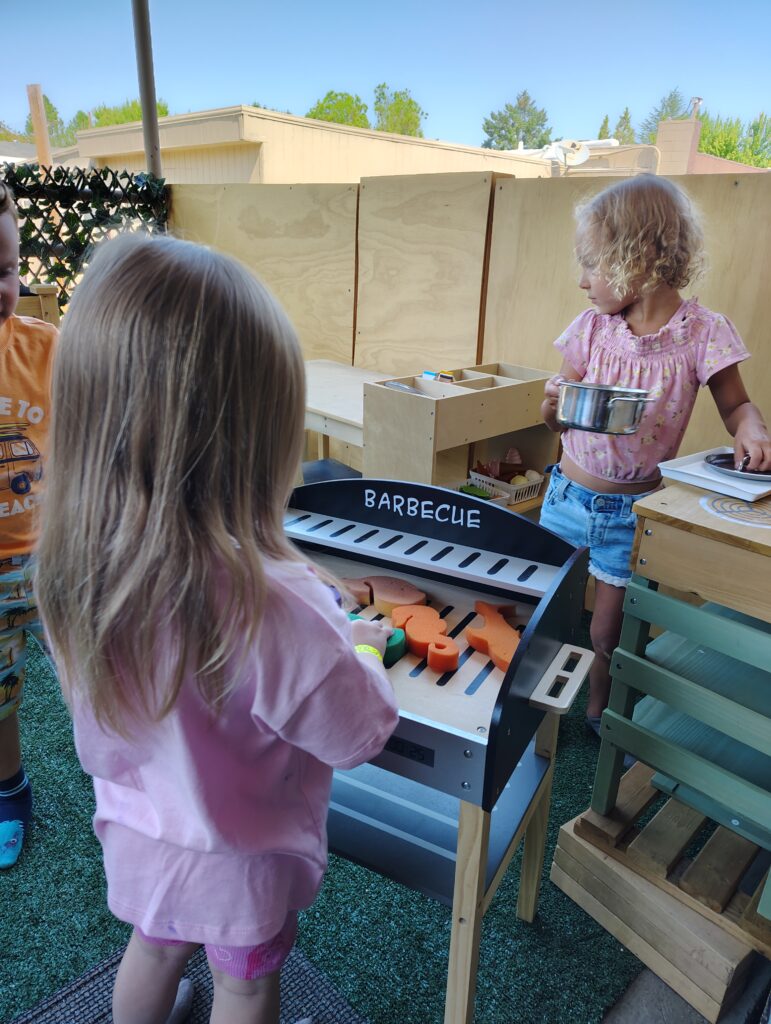 little beans preshcool outdoors