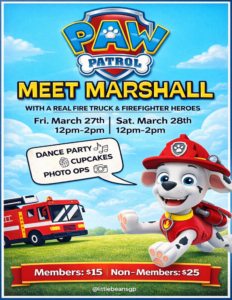 LITTLE BEANS paw patrol marshall