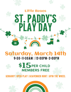 little beans st patricks day